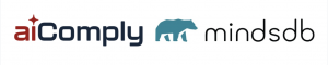 aiComply Logo; MindsDB Logo