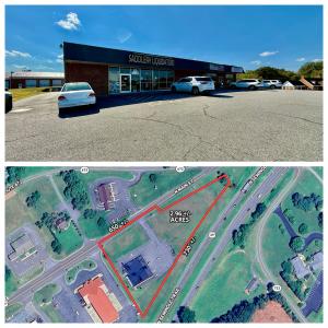 10,230± sq. ft. commercial building with loading dock on 2.96± acres • 732± ft. of Rt. 29 frontage and 650± ft. of Rt. 29 Business frontage with exceptional visibility and exposure • Four individual units, each with restrooms; all currently leased.