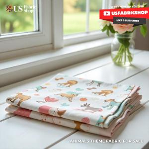 Animals Theme Fabric for sale