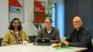 Technology licensing business specialist, Andreas Spechtler signs contract with founders of pioneering Dutch voice technology company, Whispp. 