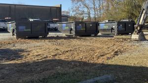 Construction begins at WNC Roofings Fletcher, NC Office with site clearing.