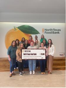 North Texas Food Bank Staff with 2024 donation (Image credit: Thomas J Henry)
