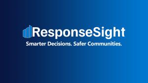 ResponseSight Logo with slogan: Smarter Decisions. Safer Communities.