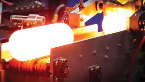 induction billet forge furnace