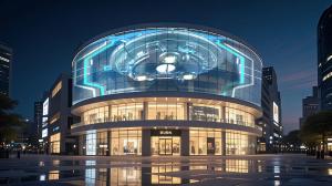 LED Flexible Transparent Screen