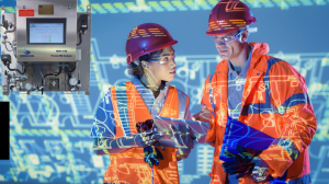 Modcon petroleum analyzer measuring crude oil composition for real-time optimization.