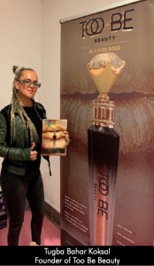 Too Be Beauty Founder Tugba Bahar Koksal