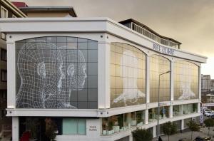 Exterior of the Sule Hair Clinic building in Istanbul