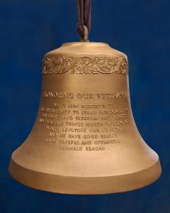 The Sparton-sponsored Veterans Bell will be part of the 52-bell carillon in Stetson University’s restored Hulley Tower.