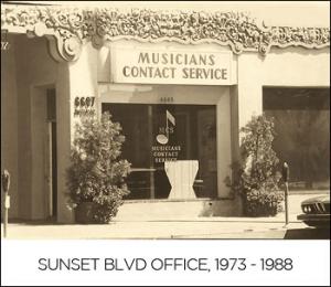 Sunset Blvd Office, 1973-1988