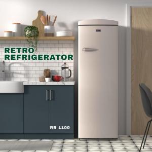 Conserv Introduces 11 cu. ft. Classic Retro Refrigerator: Midcentury Style Meets Modern Performance