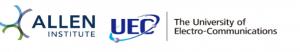 Two logos for UEC and Allen Institute