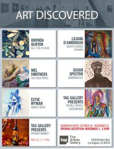 November Solo Exhibitions at TAG