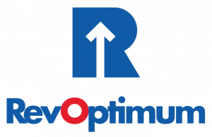 RevOptimum logo representing hotel visibility, revenue management, and direct booking growth.