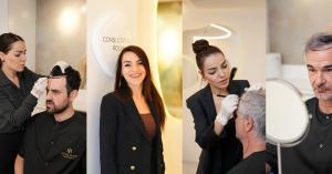 Sule Olmez, founder of Sule Hair Transplant, leading the team in patient-specific hairline design and ethical graft planning.