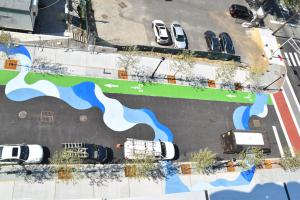 Decorative Surface on Former Morris Canal