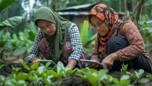 Women farmers in Aceh