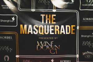 The Masquerade - Wine Down CT - Logos