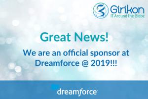 Girikon Official Sponsor of Dreamforce 2019