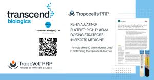 Transcend Biologics’ mission statement: educating and supporting physicians with affordable, effective regenerative products and treatments that exceed patient expectations and advance the standard of care.