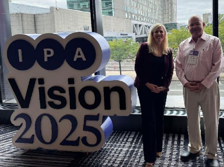 George Wilbanks and Anya Coverman at IPA Vision 2025