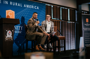 Founder & CEO Bryant Williams presents at Community Venture Network hosted by The Brookshire Company.