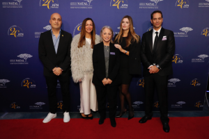 people on red carpet