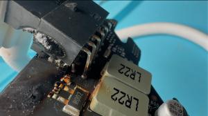 Burned 12VHPWR connector