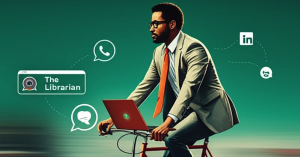 Founder on bike doing work