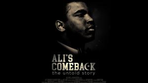 Opening Night film, Ali’s Comeback: The Untold Story by Art Jones, is a fascinating documentary that recounts the unsung saga that broke the boxing’s blacklist status of Muhammad Ali, the champion who said “no” to war and racism.