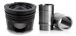 IPD DD16 in-frame kit new friction-welded steel pistons