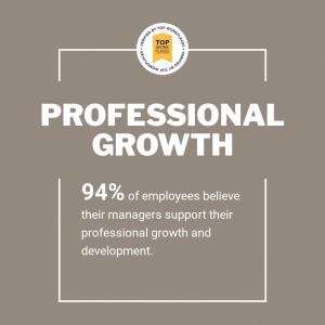 Utah Facial Plastics Top Workplaces Professional Growth Stat 2025