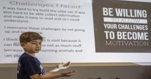 Student Explains What What Challenging about his project and how he overcame these challenges