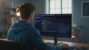 Team Member Viewing NexPhrase Team Leaderboard