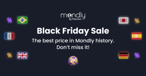 Mondly Black Friday Promotion