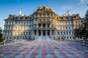 The Eisenhower Executive Office Building in its current state