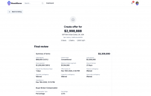 Creating an offer on RoostHaven.