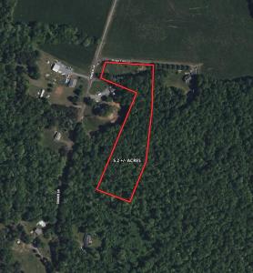 5.215 +/- acre mostly wooded lot in Orange County, VA, Private lane accessed by a 30' recorded easement; lot is at the corner of Tinder & Ridge View Lanes, Driveway is in place, Gently elevated homesite overlooking adjoining farm
