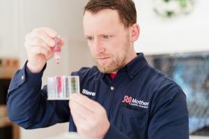 Mother Modern Plumbing tests for PFAS in Dallas tap water.