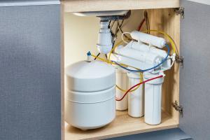 Under-sink reverse osmosis systems remove 94% of PFAS in water.