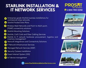 Starlink Installation and IT Network Services South Carolina