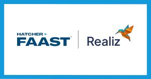 Hatcher+ and Realiz logos