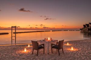Dining by the beach at Cinnamon Hotels & Resorts  Maldives