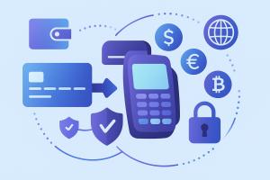 Digital payment processing and transaction security.