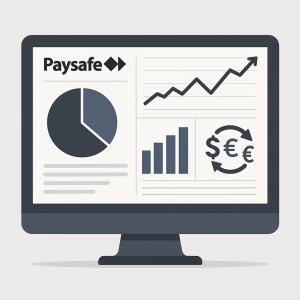 Merchant dashboard with payment and transaction data.