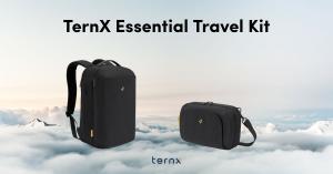 TernX Essential Travel Kit, Travel Diaper Bag and Grab and Go Bag