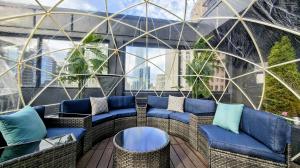 29th Floor Rooftop Igloos Magnificent Mile