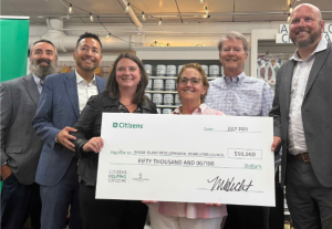 Representatives from RIDDC receiving the Citizens Champions in Action award.