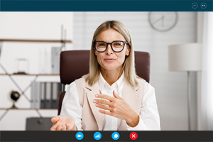 Virtual Health Care Provider at Omni Rx Health during video call