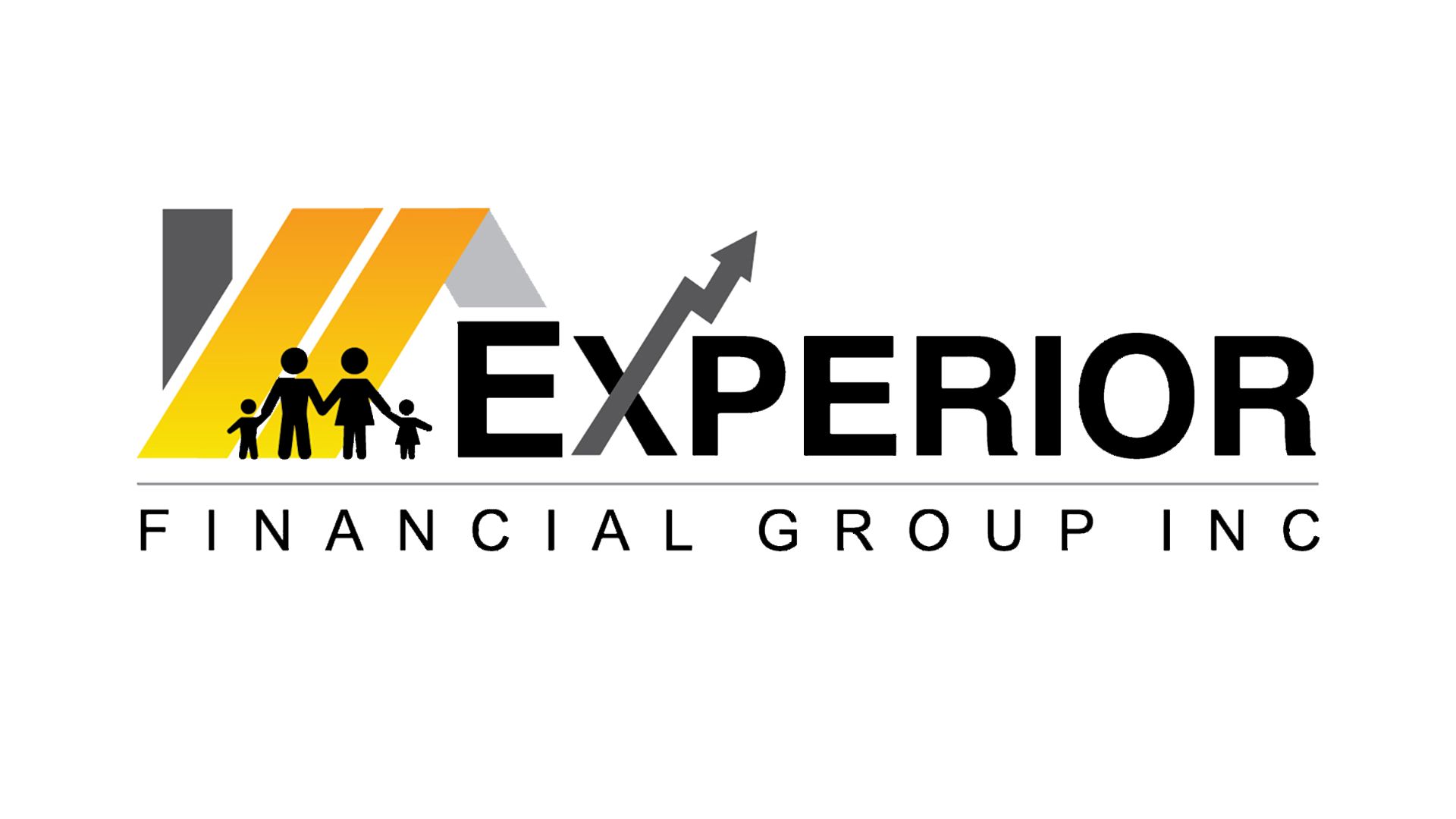 Image of the colourful logo of Experior Financial Group.